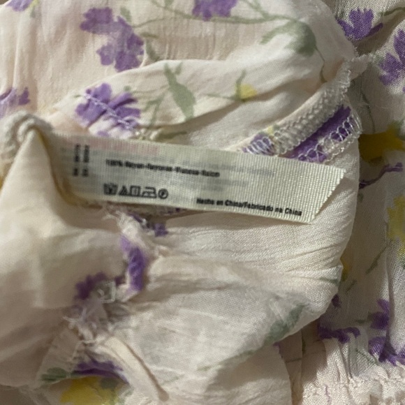 NWT Free People Intimately S Floral Babydoll Top - Picture 12 of 12